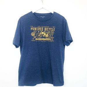 Banana Republic Graphic Tee Blue Size M